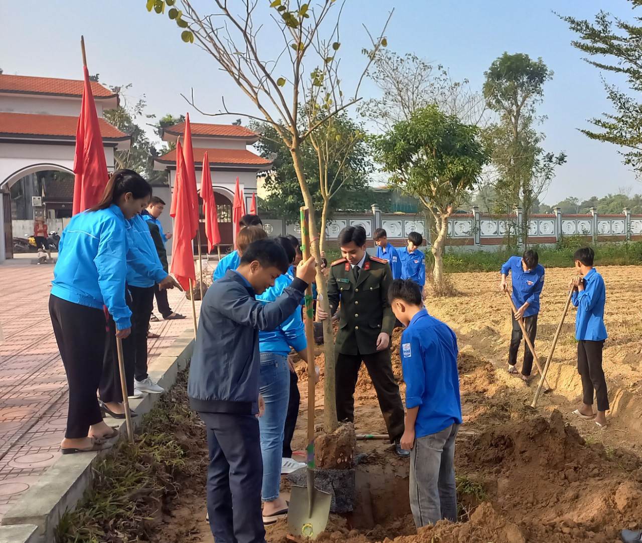 Một số hình ảnh tại lễ ra quân