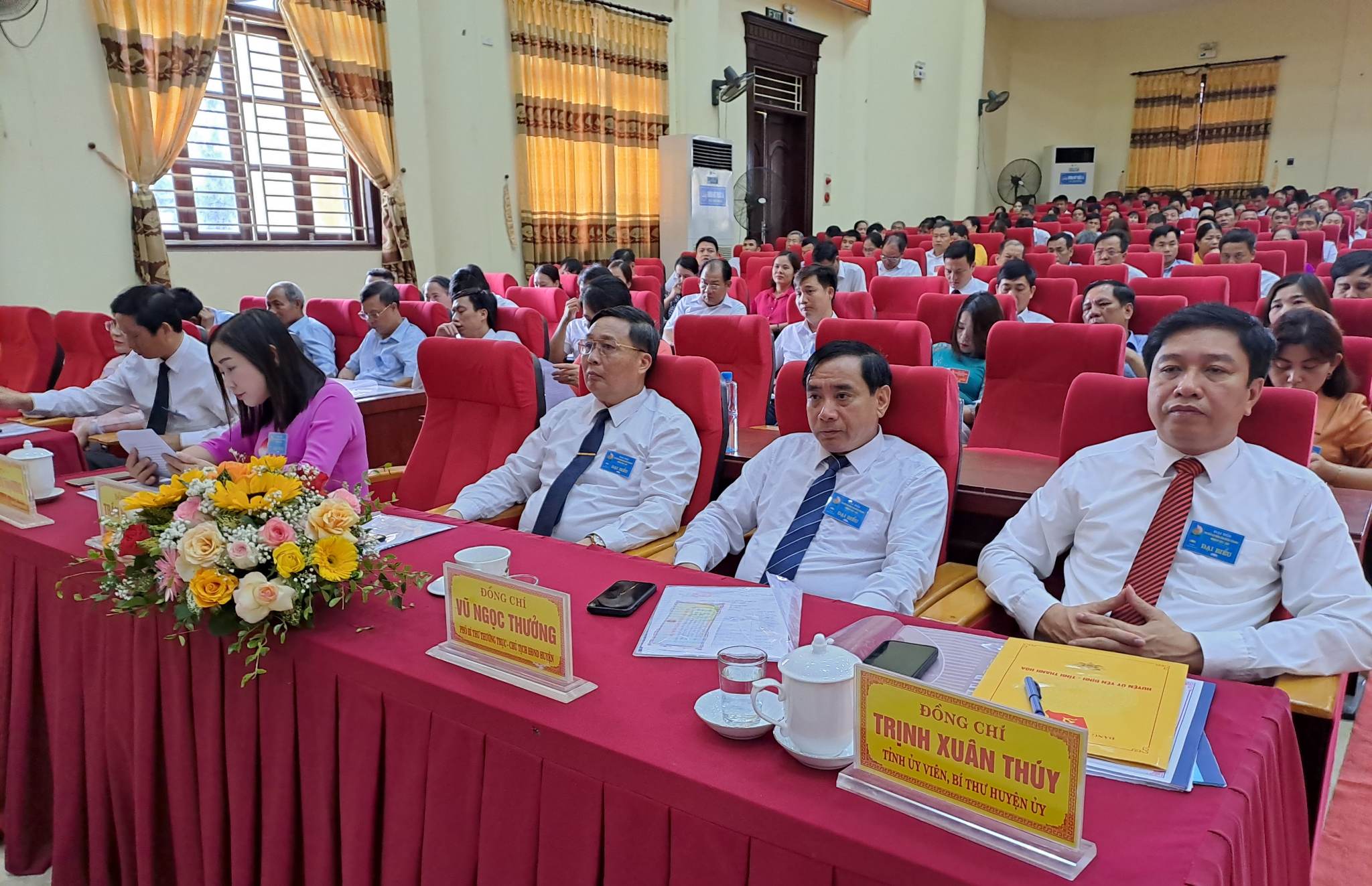 Đại biểu tham dự Đại Hội.