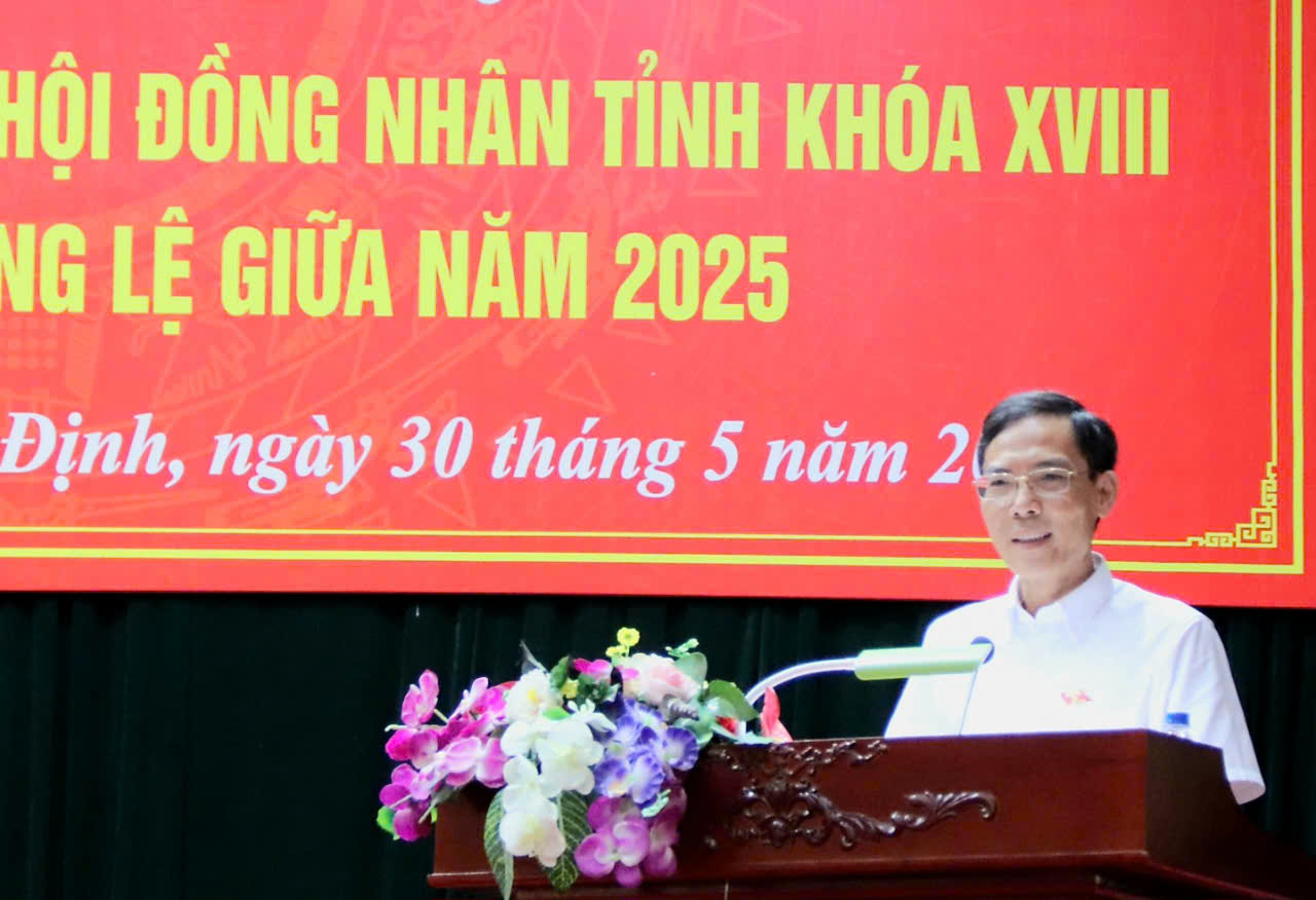 Đồng chí Đầu Thanh Tùng, Tỉnh uỷ viên, Phó Chủ tịch UBND tỉnh, thay mặt Tổ đại biểu HĐND tỉnh đã trả lời, làm rõ một số nội dung cử tri quan tâm thuộc thẩm quyền.