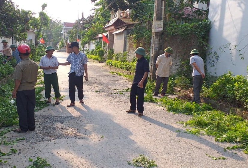 CCB trong huyện tích cực tham gia các phong trào thi đua.