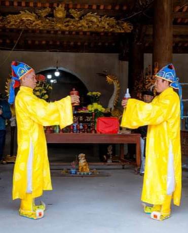 Một số hình ảnh tế lễ tại lễ hội.