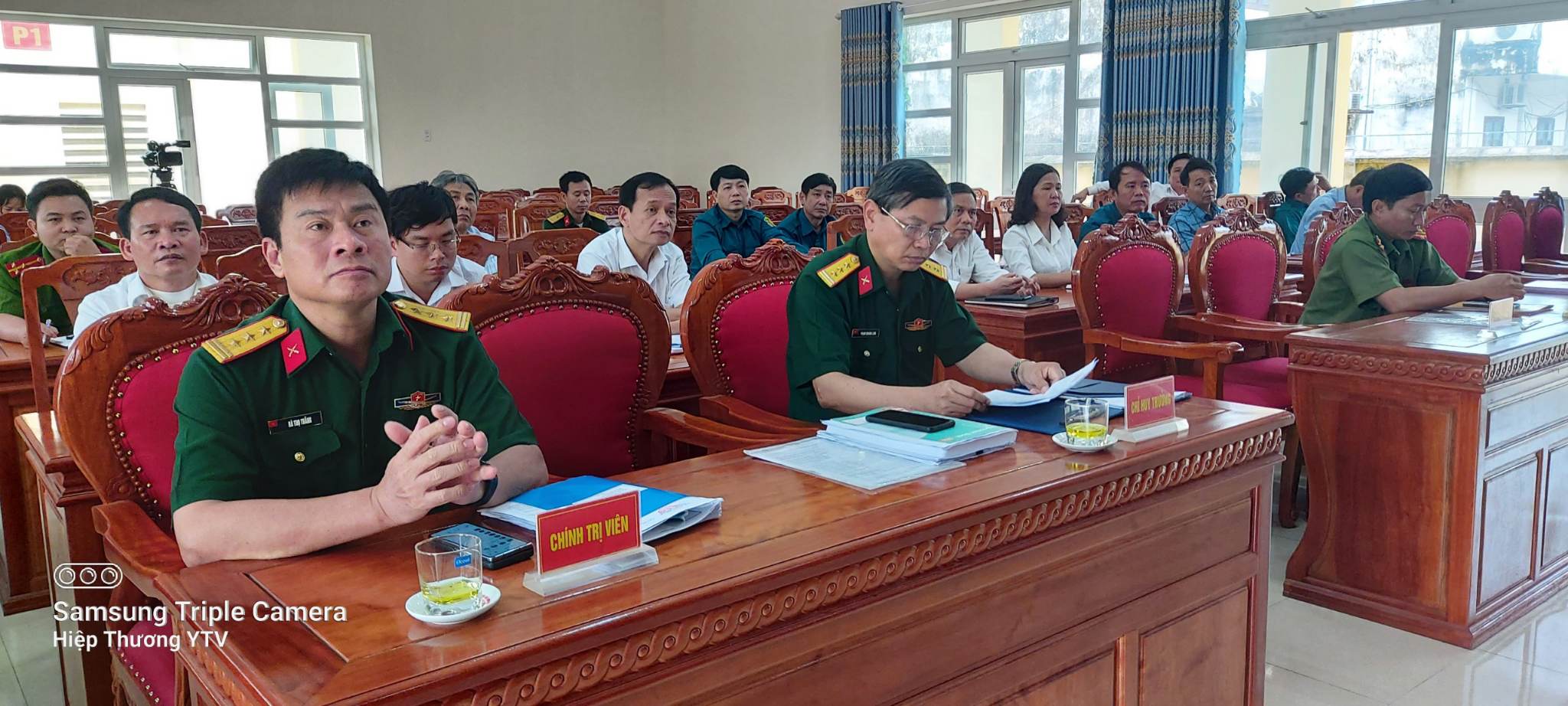 Đại biểu về dự tập huấn.