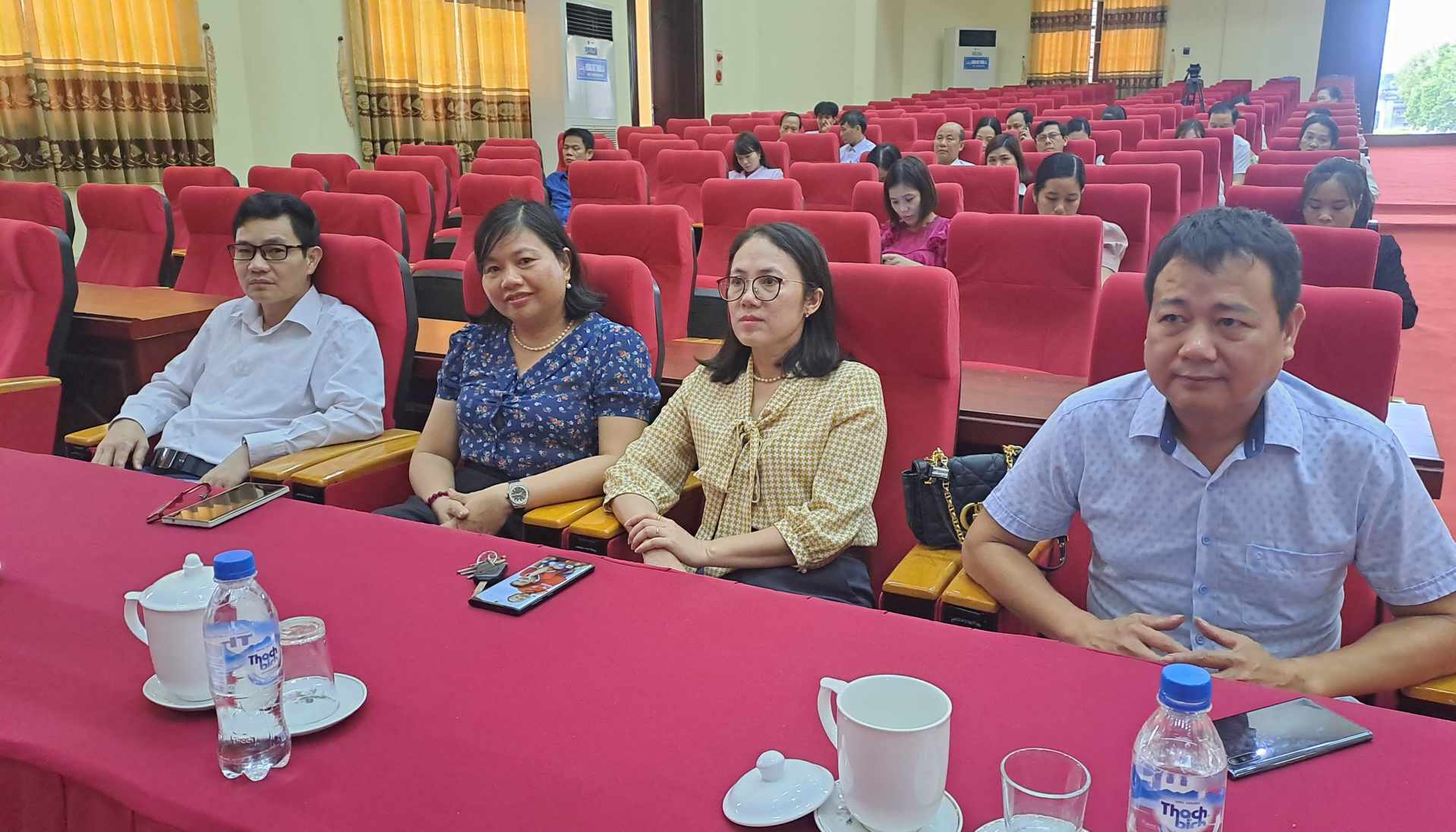 Đại biểu tham dự lớp bồi dưỡng.