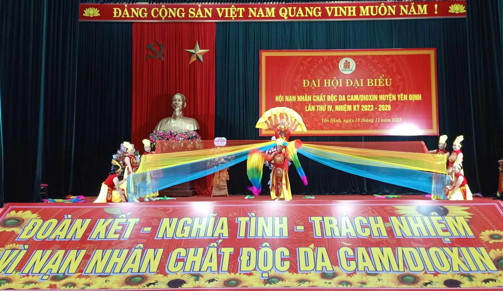 Một số tiết mục văn nghệ tại Đại hội.