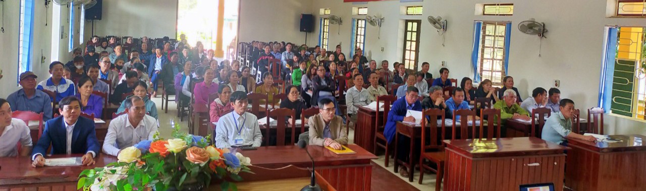 Đại biểu tham dự lớp tập huấn.