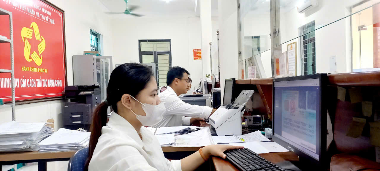 Yên Định đã tập trung lãnh đạo, chỉ đạo thực hiện quyết liệt, đồng bộ các nhiệm vụ cải cách hành chính.